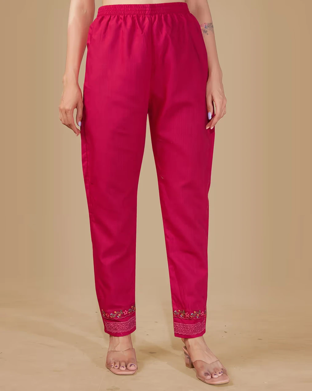 vestiva Embroidered Kurta, Salwar & Dupatta Set - Image 3